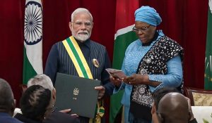 पीएम मोदी को नामीबिया ने दिया सर्वोच्च नागरिक सम्मान, बोले- यह मेरे लिए गर्व की बात