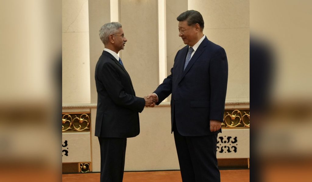 Jaishankar met Xi Jinping