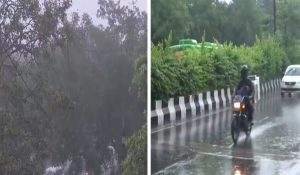 Delhi-NCR Rain: दिल्ली-NCR में जोरदार बारिश, कई जगह जलभराव से यातायात बाधित