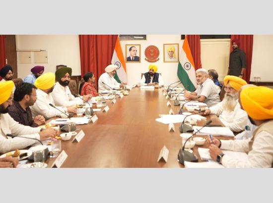 पंजाब कैबिनेट में लिए गए बड़े फैसलें, पढ़े सभी प्रमुख निर्णय