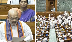 हिरासत में रहे तो चली जाएगी PM-CM की कुर्सी, विपक्ष ने फाड़ी बिल की कॉपी… गृह मंत्री की ओर फेंके कागज