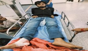 फरीदाबाद में मुठभेड़ के बाद इनामी बदमाश नितिन रोहतकिया गिरफ्तार
