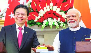 भारत, सिंगापुर ने परस्पर सहयोग को मजबूत बनाने और दायरा बढ़ाने के लिए रोड मैप तैयार किया