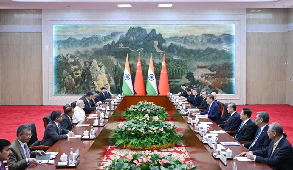  शी और मोदी की मुलाक़ातः चीन-भारत रिश्तों के नई ऊंचाई पर पहुंचने की उम्मीद