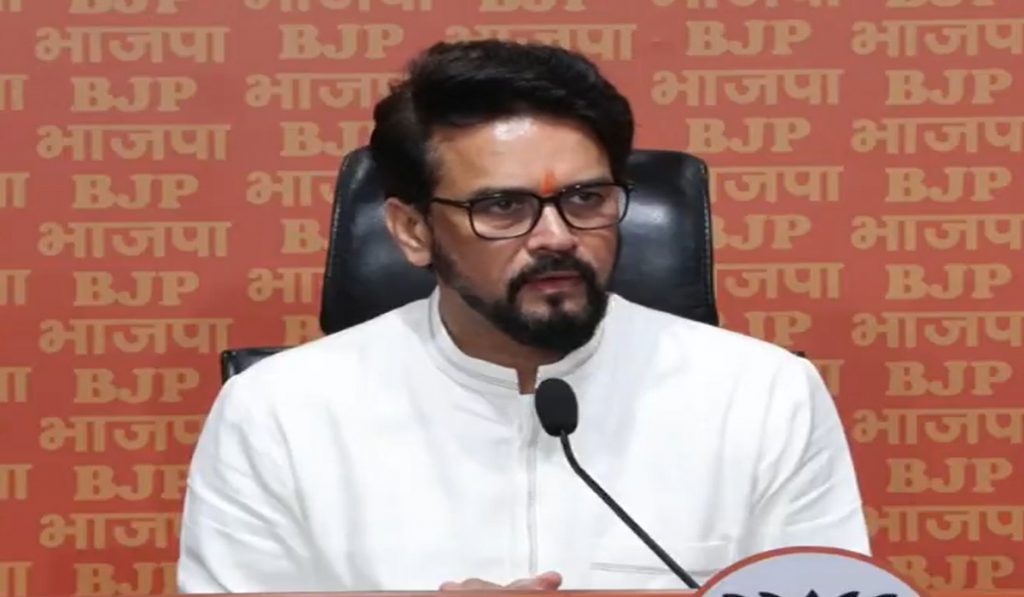 Anurag Thakur targets Sukhu government