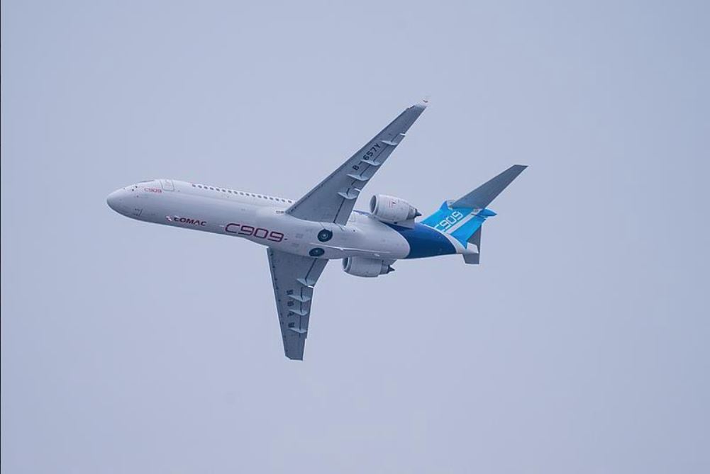 COMAC के C909 यात्री विमान के नए विदेशी ऑर्डर ने विदेशी मीडिया का ध्यान आकर्षित किया
