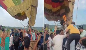 MP: मंदसौर में सीएम मोहन यादव के हॉट एयर बैलून में लगी आग, बाल-बाल बचे