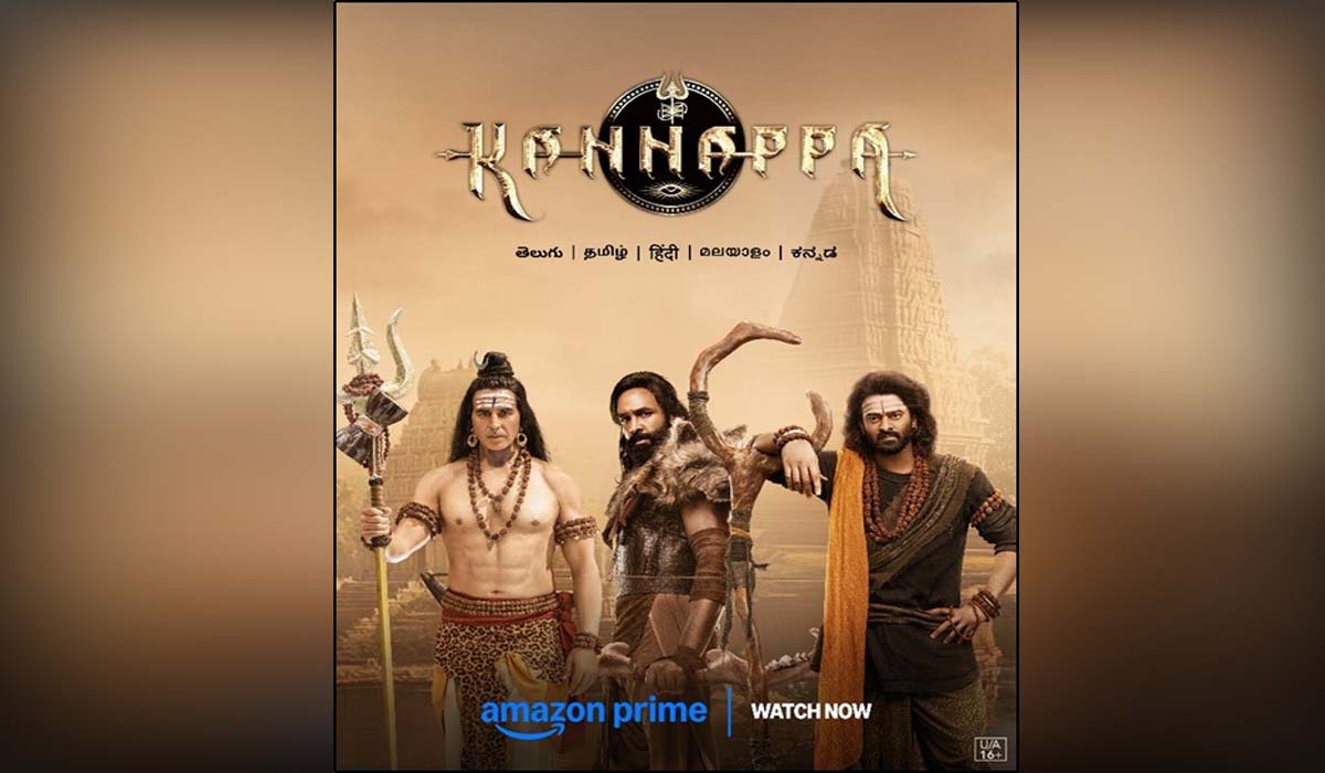 Prime Video ने Kannappa के हिंदी स्ट्रीमिंग प्रीमियर की घोषणा की, आज से हुई शुरू