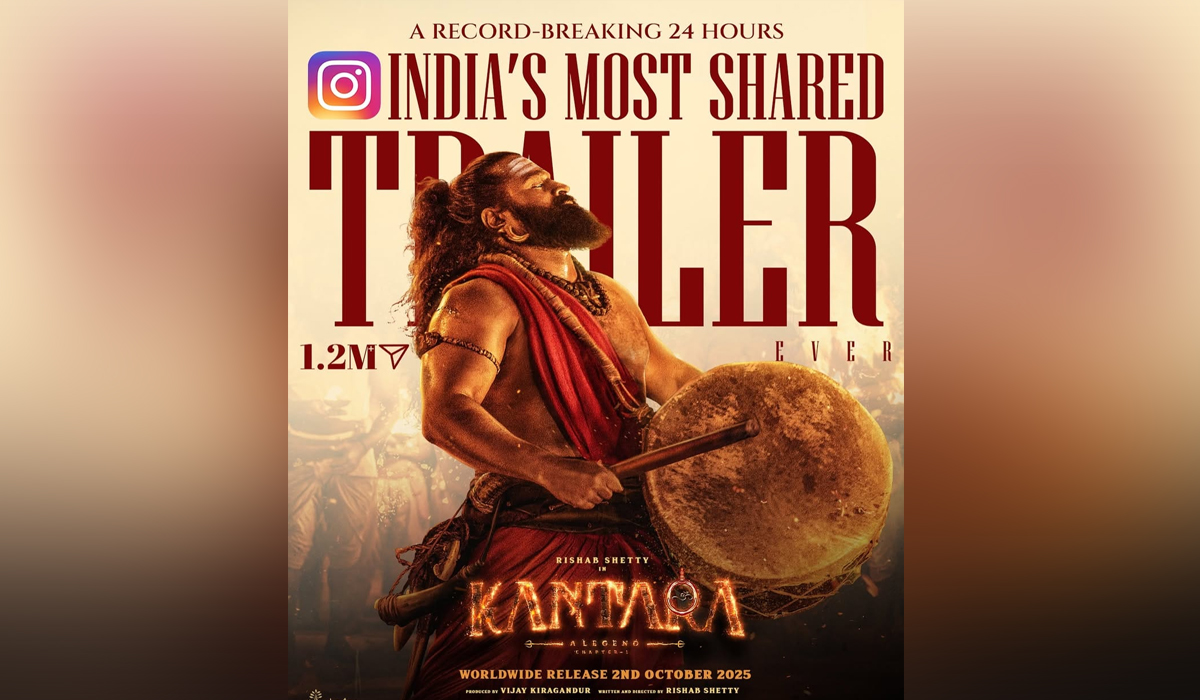 Hombale Films की धमाकेदार पेशकश, ‘Kantara: Chapter 1’ बना वायरल सनसनी