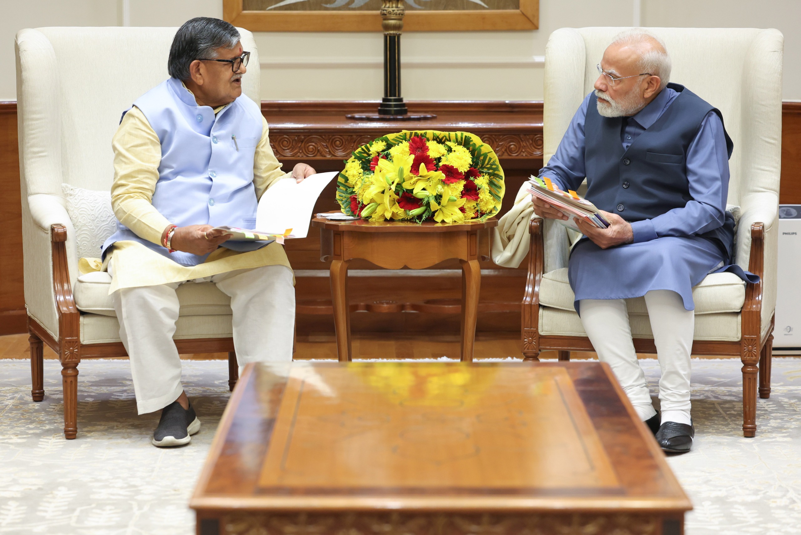 पंजाब के राज्यपाल गुलाब चंद कटारिया ने पीएम मोदी से की मुलाकात, राज्य के मौजूदा हालातों पर की चर्चा