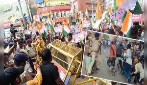 Bihar में पुलिस भर्ती को लेकर अभ्यर्थियों का जोरदार प्रदर्शन, पुलिस ने किया लाठी चार्ज