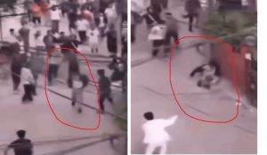 काठमांडू की सड़क पर दौड़ते दिखे नेपाल के वित्त मंत्री, प्रदर्शनकारियों ने बरसाए लात-घूंसे (Video)