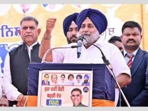 बाढ़ मुआवजे पर 5 एकड़ की सीमा हटाई जाए; और किसानों को 50,000 रुपये प्रति एकड़ का भुगतान किया जाए: Sukhbir Badal