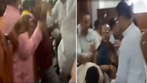 बंगाल विधानसभा में भारी हंगामा, TMC-BJP विधायकों के बीच हाथापाई, चीफ व्हिप शंकर घोष सस्पेंड