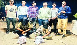 अवैध हथियार रखने वालों पर हिसार पुलिस की प्रभावी कार्रवाई