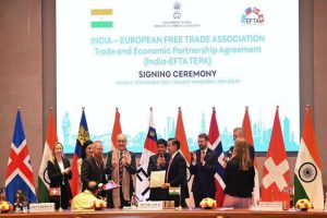 Bharat-ETFA समझौता बुधवार से होगा लागू: यूरोप के चार देश 15 वर्ष में करेंगे 100 अरब डॉलर का निवेश