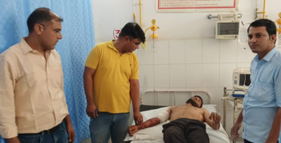 राजस्थान: बाइक सवार बदमाशों ने युवक को मारी गोली, जांच में जुटी पुलिस