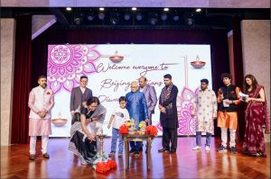 बीजिंग में रोशन हुई दिवाली: गरबा की थाप और बॉलीवुड की धुनों ने बांधा समां