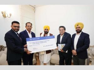 एलएंडटी (L&T) ने चरदीकला मिशन के लिए दिया 5 करोड़ रुपये का योगदान