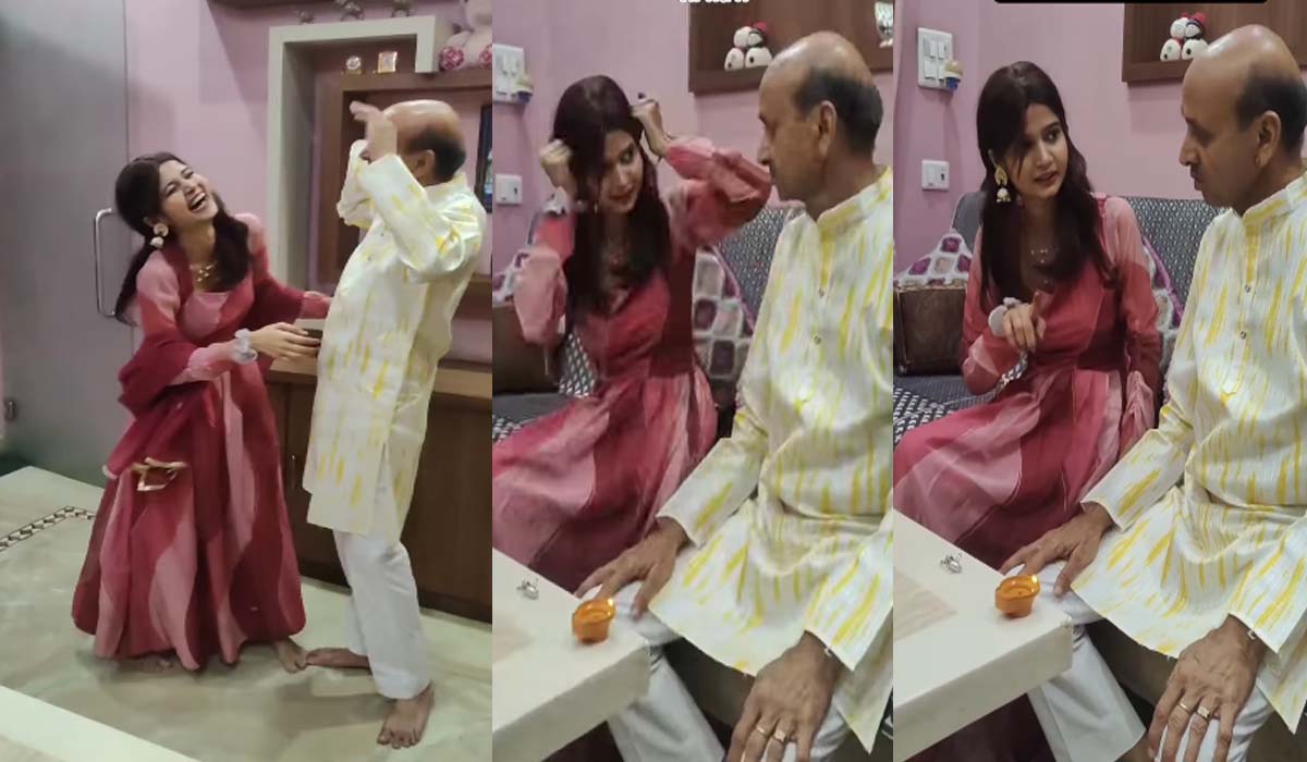 बेटी बनी टीचर, पापा बने स्टूडेंट… सोशल मीडिया पर छाया “पूकी पापा” का डांस