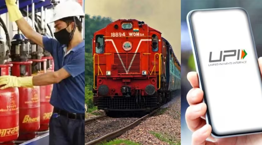 UPI पेमेंट से लेकर रेलवे बुकिंग तक लागू हुए ये 14 बड़े नियम, पढ़ें Update