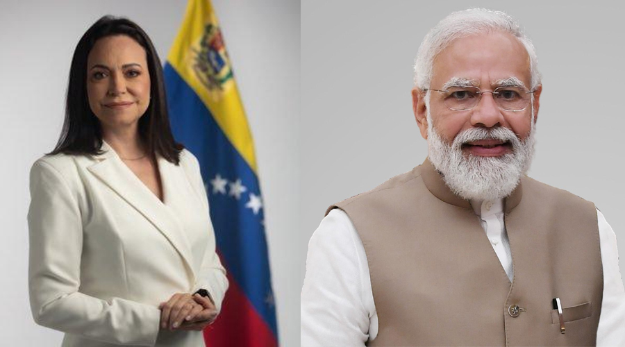 नोबेल शांति विजेता Maria Machado ने भारत को किया सम्मानित, PM मोदी से की खास अपील