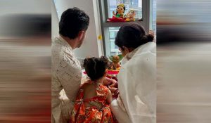 प्रियंका चोपड़ा और निक ने मालती संग मनाई दिवाली; देखें PHOTOS