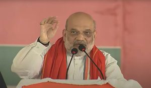 अमित शाह ने तरैया में भाजपा का चुनावी बिगुल फूंका, कहा- नीतीश कुमार ने जंगलराज से दिलाई मुक्ति