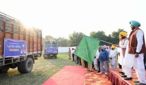1.85 लाख क्विंटल गेहूं के बीज किसानों तक पहुंचाए, लगभग 74 करोड़ किए खर्च; CM मान ने 7 ट्रकों को दिखाई हरी झंडी