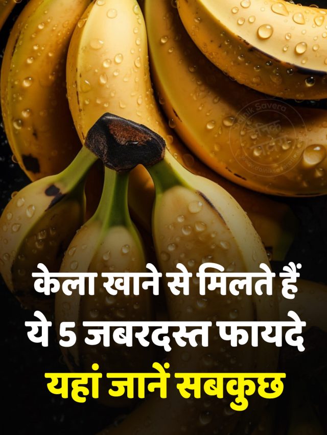 केला खाने से मिलते हैं ये 5 जबरदस्त फायदे, यहां जानें सबकुछ