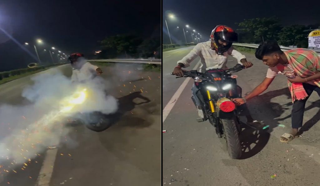 Motorcycle Stunt