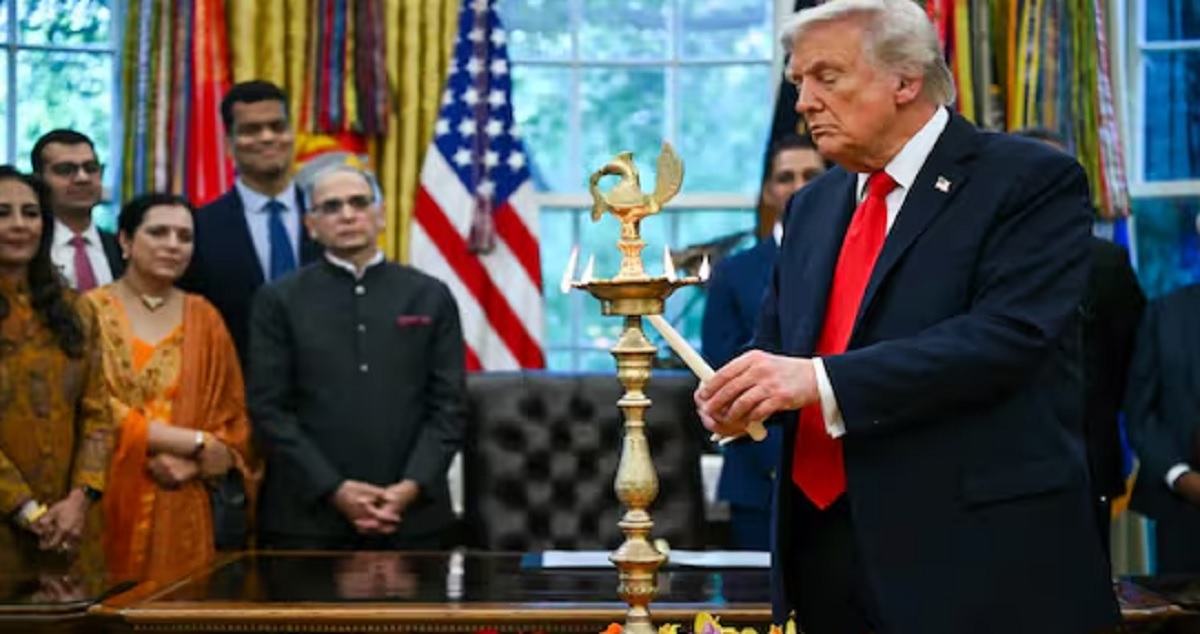 व्हाइट हाउस में ट्रंप ने मनाई दीवाली, बोले- पीएम मोदी एक बेहतरीन नेता और मेरे अच्छे मित्र