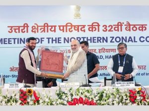 अमित शाह ने फरीदाबाद में 32वीं उत्तरी क्षेत्रीय परिषद की बैठक की अध्यक्षता की: दिल्ली बम विस्फोट मामले में कड़ी कार्रवाई का किया वादा