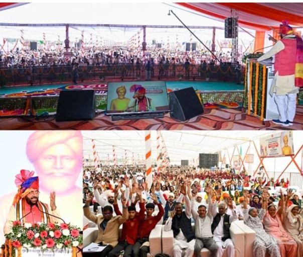 CM सैनी ने शहीद कुशाल सिंह दहिया को श्रद्धांजलि दी और प्रमुख विकास पहलों की घोषणा की