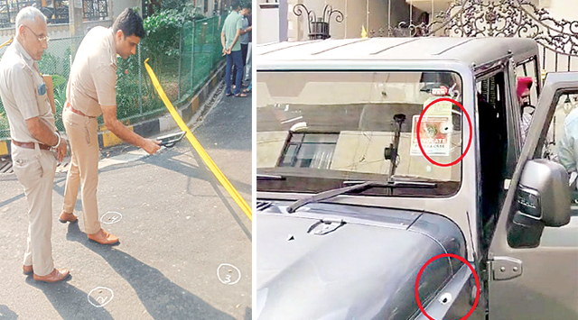 चंडीगढ़ में पार्षद के रिश्तेदार व रीजेंटा होटल मालिक के घर फायरिंग