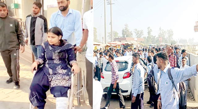 हरियाणा: प्रताप नगर बस स्टैंड पर हरियाणा रोडवेज बस की चपेट में आई 6 छात्रएं, 1 की मौत