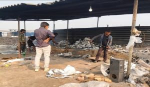 जसौर खेड़ी में खेतों से उठा जहरीला धुआं, बोर्ड ने तोड़ी पांच भट्ठियां