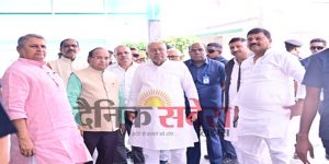 बिहार विधानसभा चुनाव: नीतीश कुमार ने किया जदयू कार्यालय का दौरा