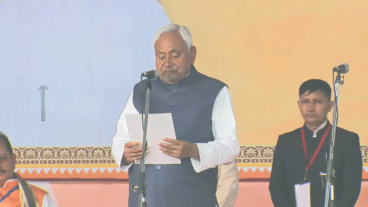 Bihar CM Oath : नीतीश कुमार बने बिहार के CM, सम्राट चौधरी समेत 26 मंत्रियों ने भी ली शपथ, देखें लिस्ट