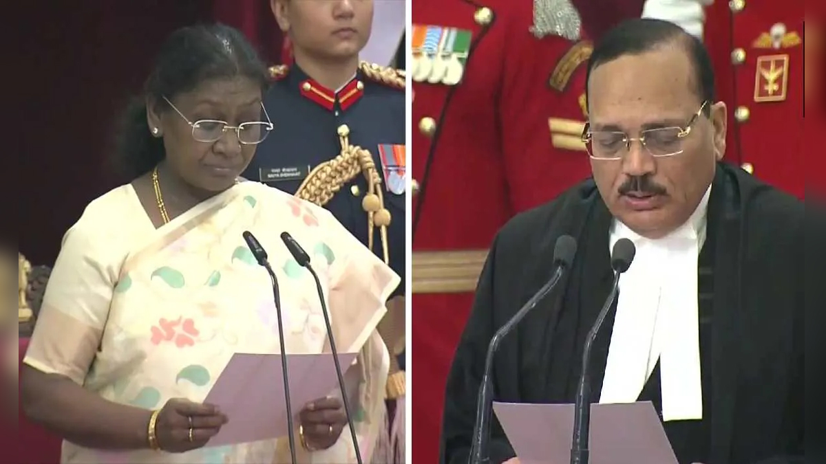 देश के 53वें चीफ जस्टिस बने जस्टिस सूर्यकांत, राष्ट्रपति द्रौपदी मुर्मू ने दिलाई शपथ