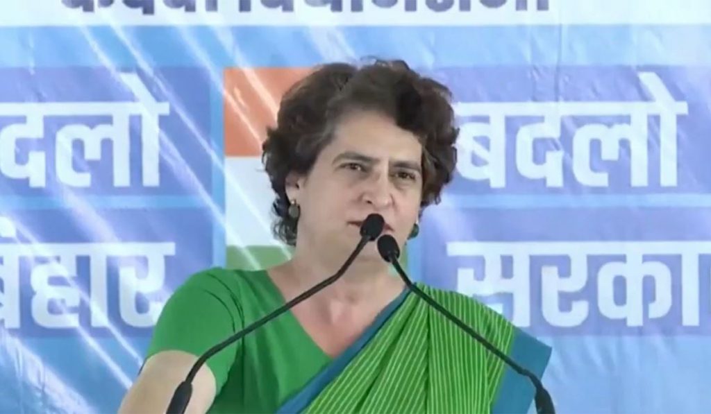 Priyanka Gandhi changes to MGNREGA