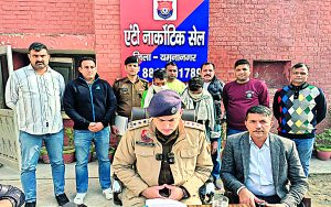 एंटी नारकोटिक सेल टीम ने करीब 80 से 90 लाख रुपए कीमत की 810 ग्राम हेरोइन पकड़ी