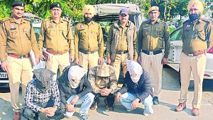 कैथल में यूनिवर्सिटी के गेट पर फायरिंग के मामले में 4 आरोपी गिरफ्तार