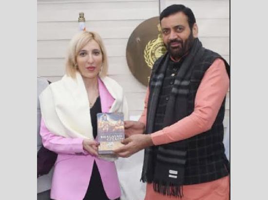 UK की डिप्टी हाई कमिश्नर ने हरियाणा के सीएम नायब सैनी से की मुलाकात