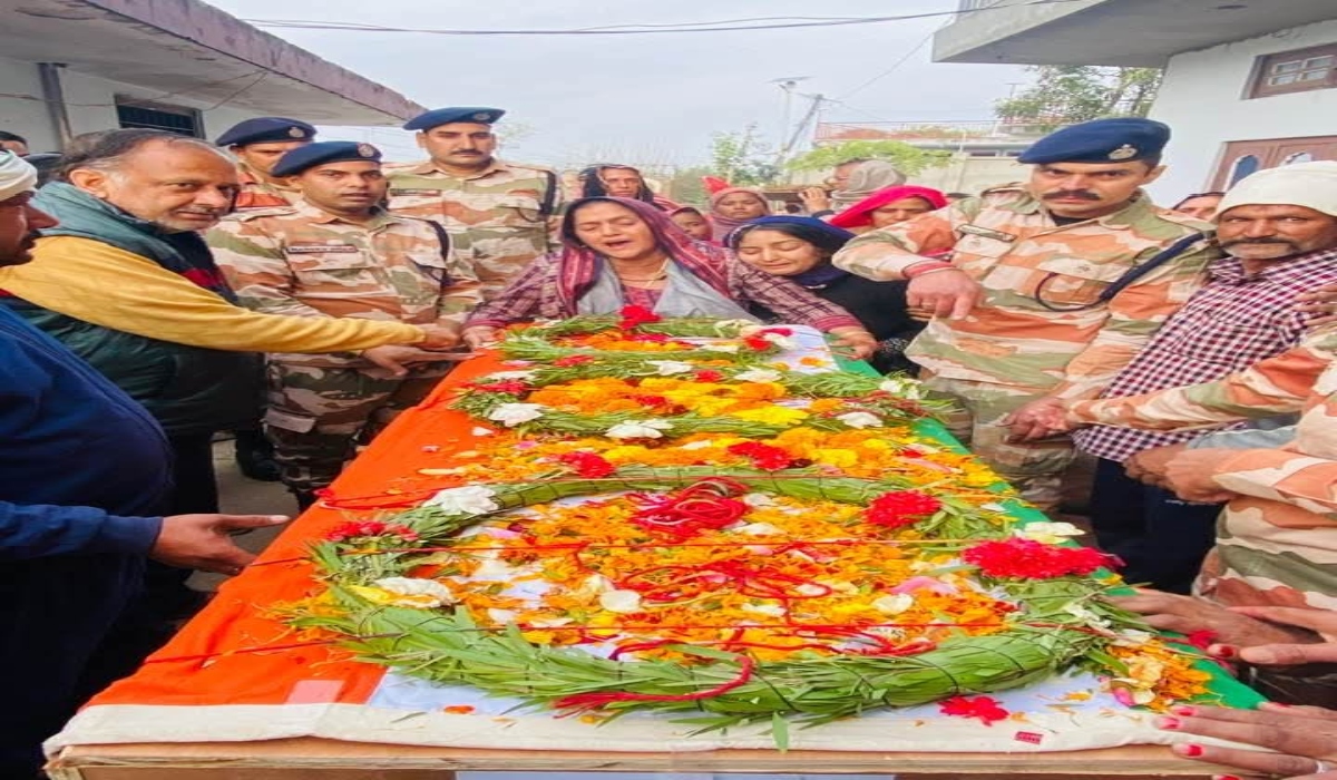 हिमाचल: हार्ट अटैक से ITBP कांस्टेबल रमन सिंह का निधन, गांव में शोक की लहर