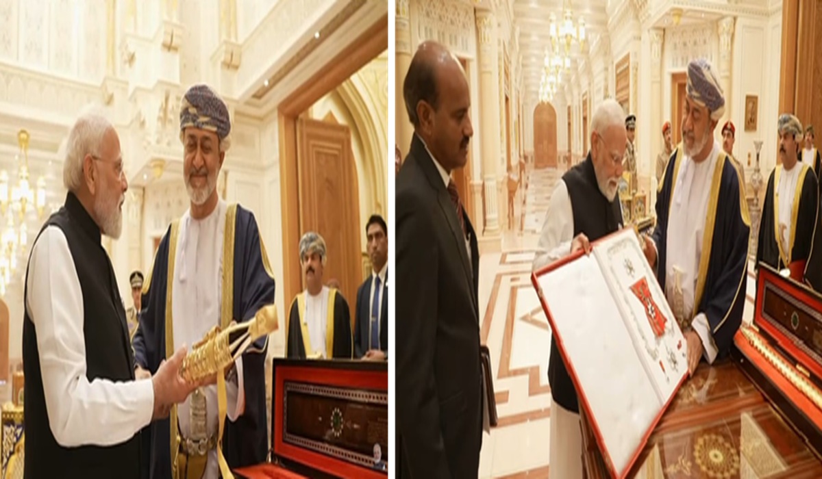 पीएम मोदी को मिला ‘ऑर्डर ऑफ ओमान’, अब तक कुल 29वें वैश्विक सम्मान से सम्मानित