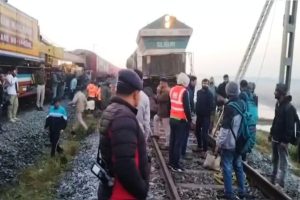 असम में बड़ा रेल हादसा: राजधानी एक्सप्रेस की टक्कर से 8 हाथियों की मौत, 5 डिब्बे पटरी से उतरे
