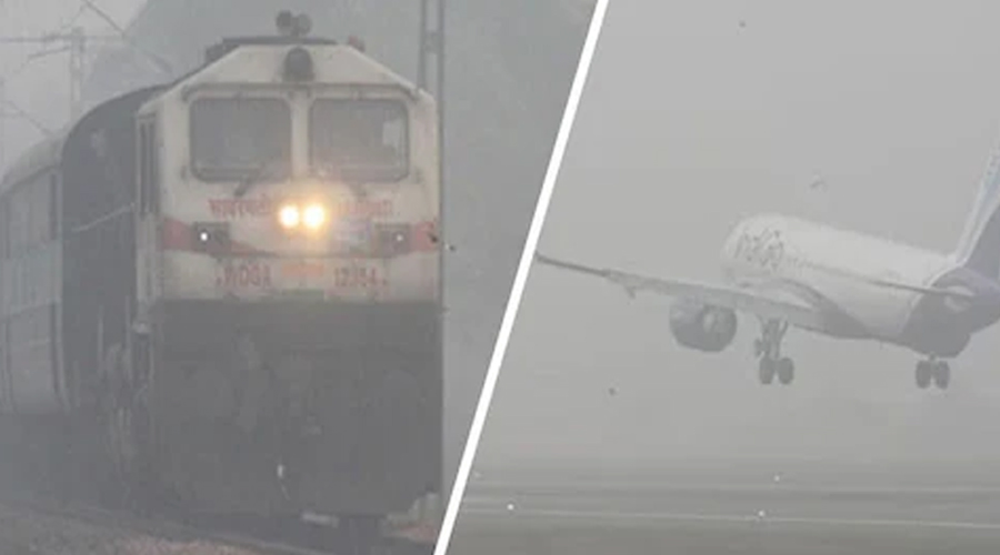 Chandigarh में कोहरे के कारण कई उड़ानें रद्द, कई ट्रेनें भी लेट, देखें पूरी लिस्ट