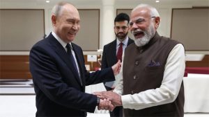 मोदी और पुतिन की मुलाकात को अमरीकी मीडिया ने बताया भारत का संतुलनकारी दांव