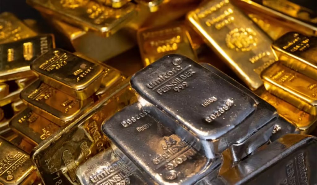 Gold and silver price